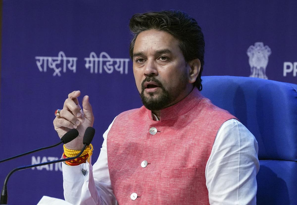 I&B Minister Anurag Thakur cautions media on reporting on terror attacks