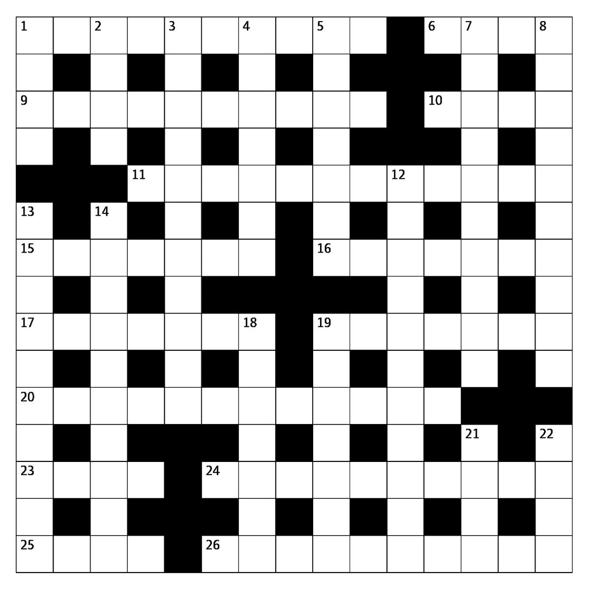 The Sunday Crossword No. 3226