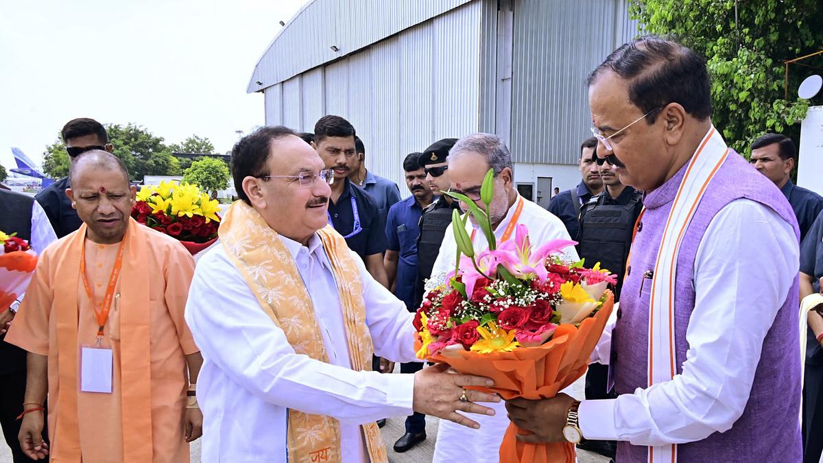 Amid rumours of discontent within State party unit, U.P. Deputy CM Keshav Prasad Maurya meets BJP president Nadda