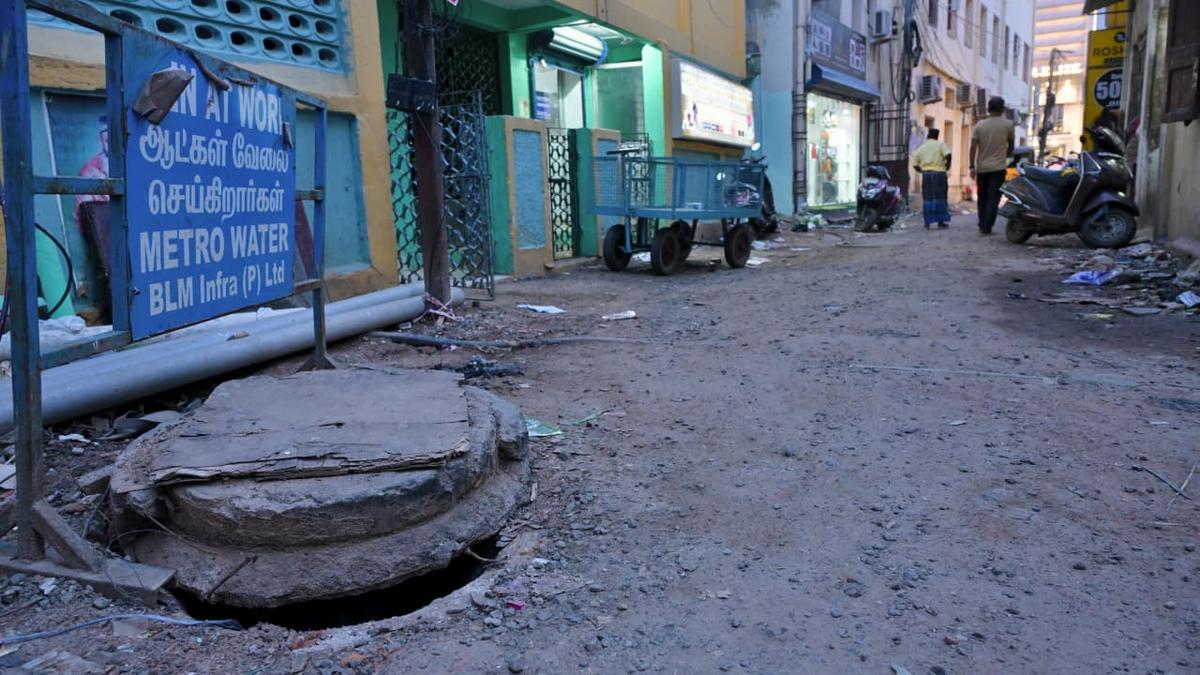 EK Guru Street in Periamet: Where rats have a field day