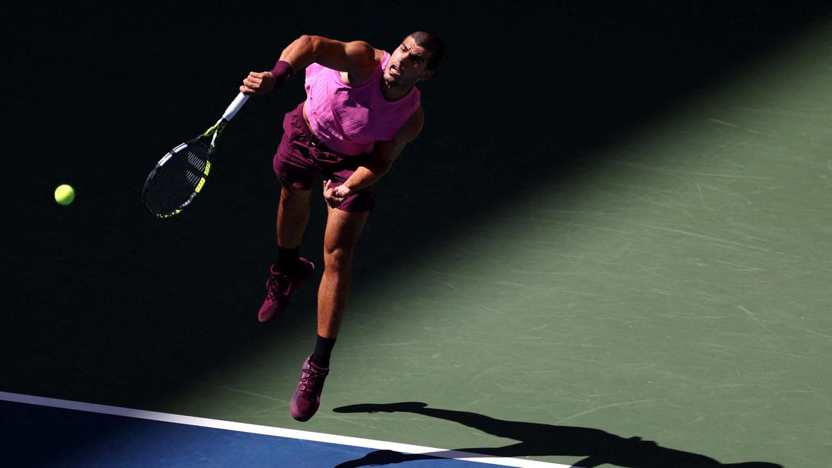 Alcaraz into U.S. Open quarter-finals as Pegula advances
