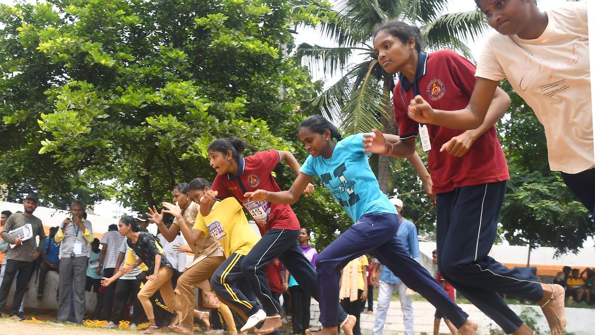 Differently-abled children take part in Special Olympics in Visakhapatnam
