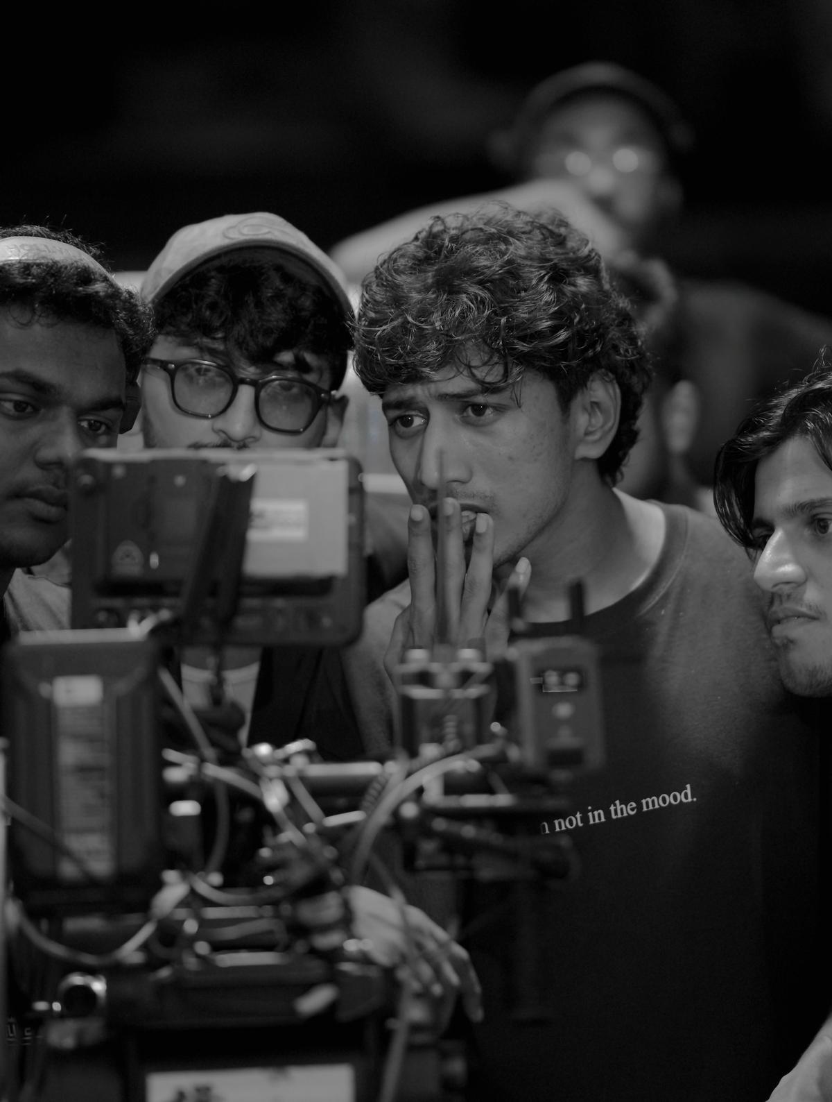 Maahir M on the set of short film ‘Superglue’