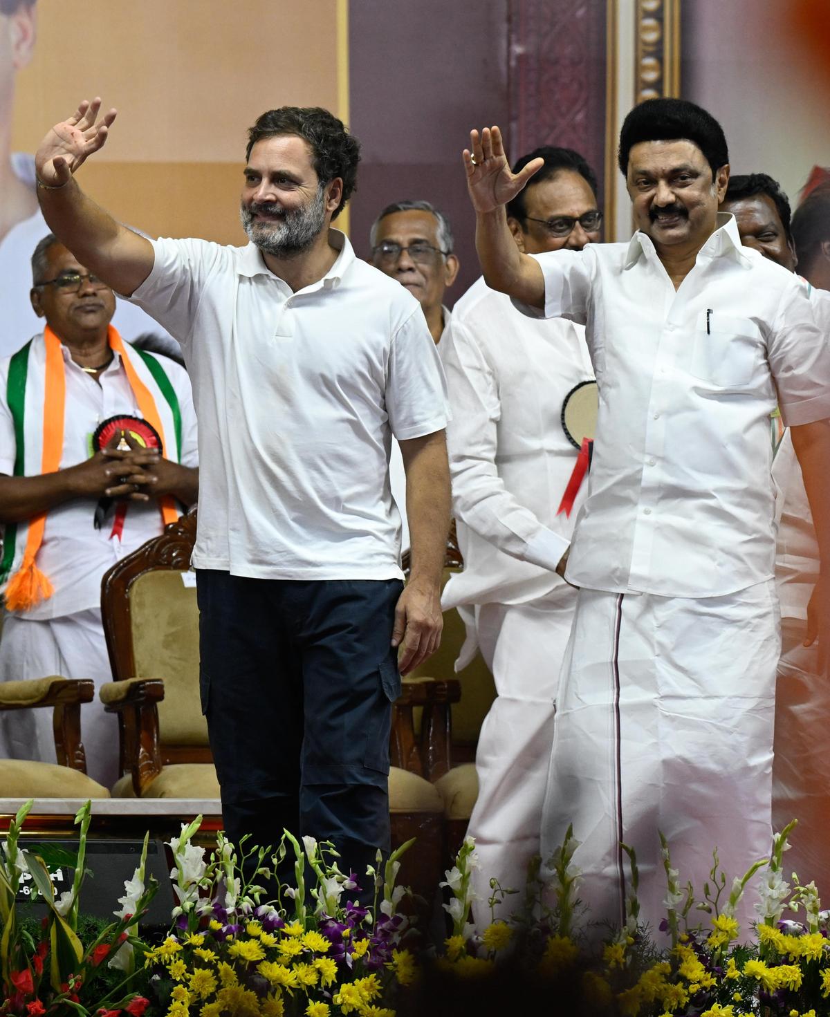 Stalin, Rahul Gandhi unlikely to share stage for Tamil Nadu election  campaign: R.S. Bharathi - The Hindu