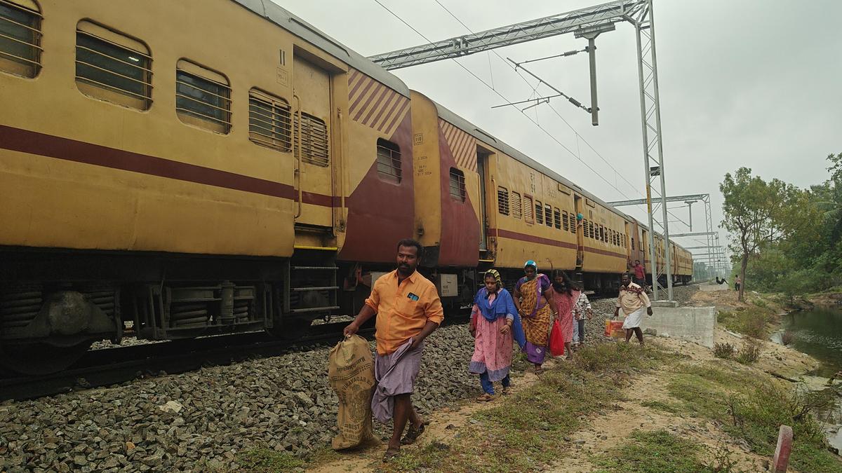 Train services suspended on Pamban bridge due to heavy winds