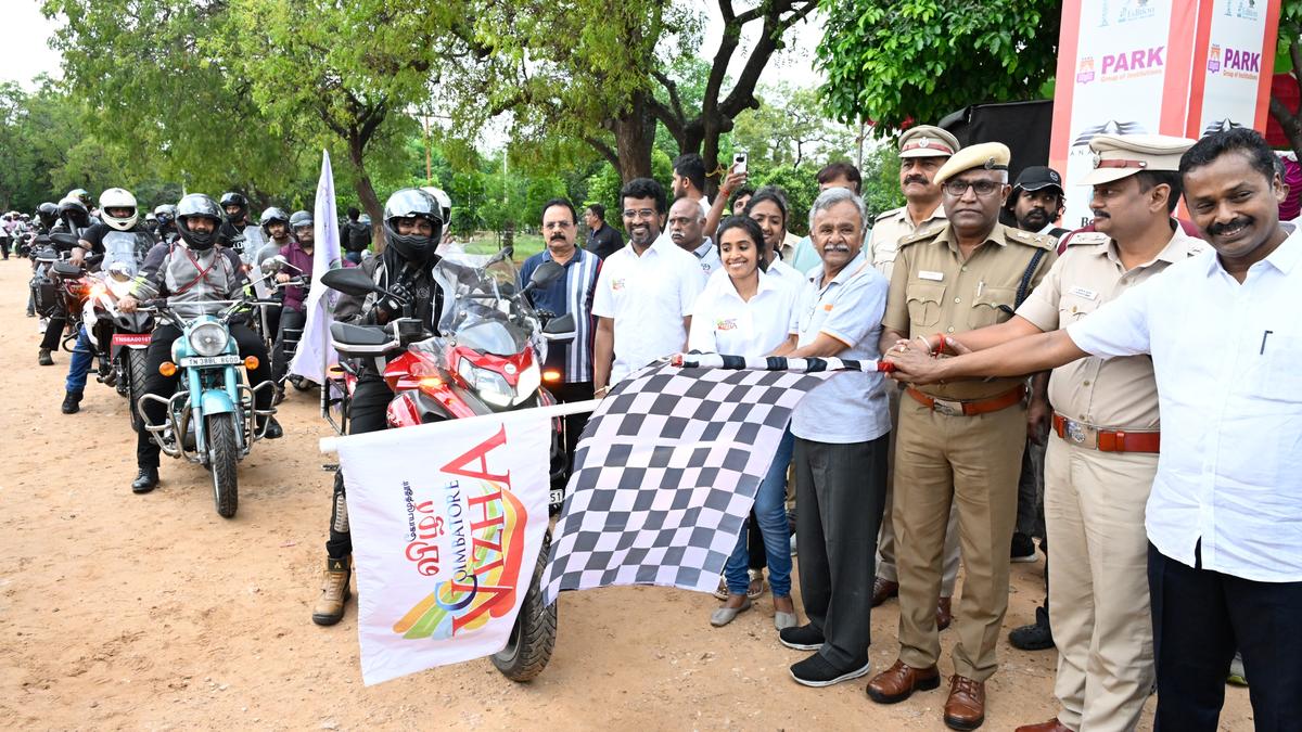 Over 700 participate in road safety awareness rally  in Coimbatore