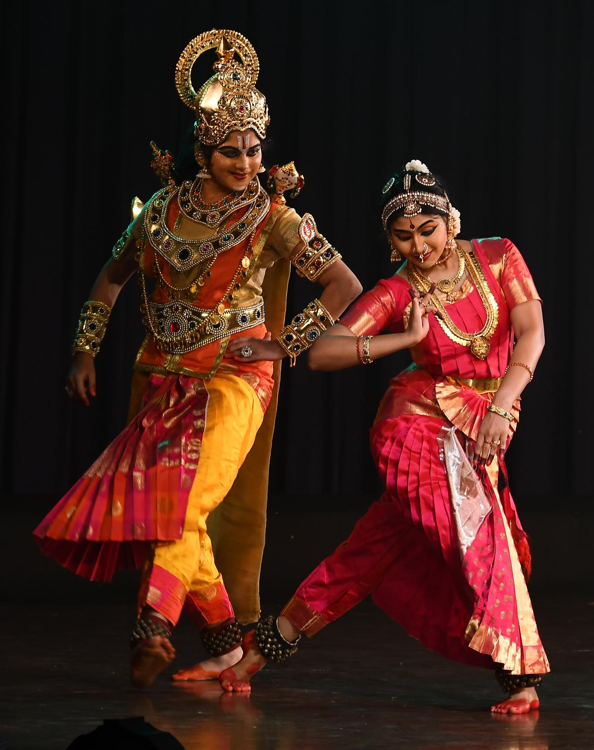 ‘Praise of the Seven Hills’, a dance drama by the students of Anitha Guha.