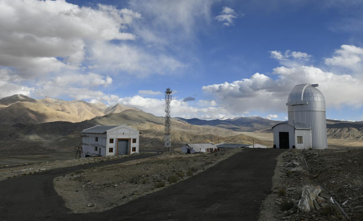  The Indian Astronomical Observatory at Hanle village in Ladakh.