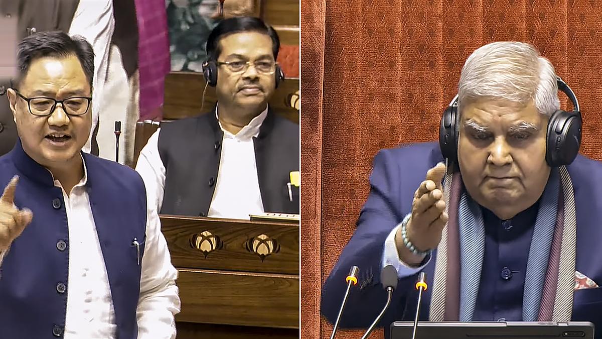 RS adjourns as Oppn., treasury Benches trade charges over no-confidence motion against Jagdeep Dhankar