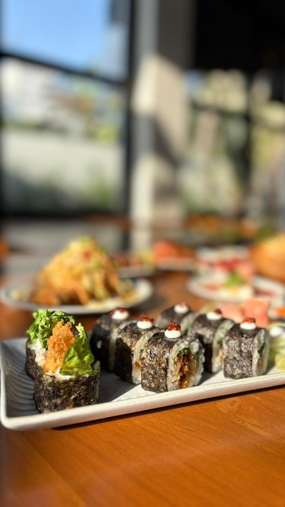 Sushi platter