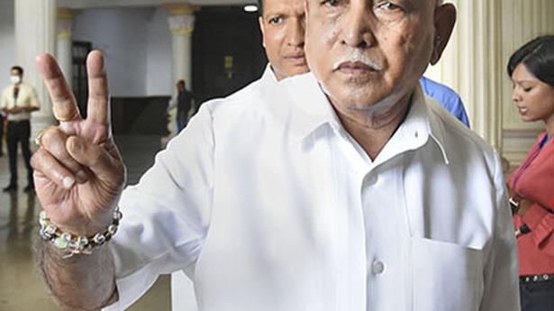 B S Yediyurappa gives up Shikaripura constituency to son Vijayendra