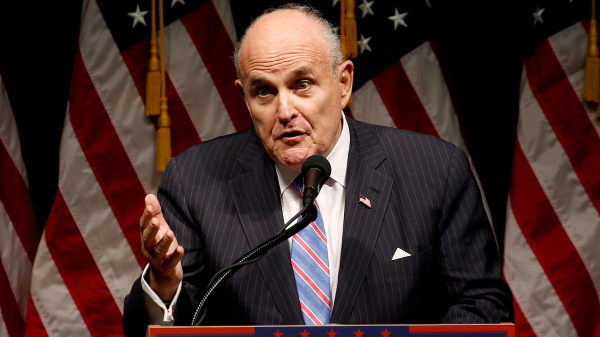 Trump says he’s awarding former New York Mayor Rudy Giuliani the Presidential Medal of Freedom