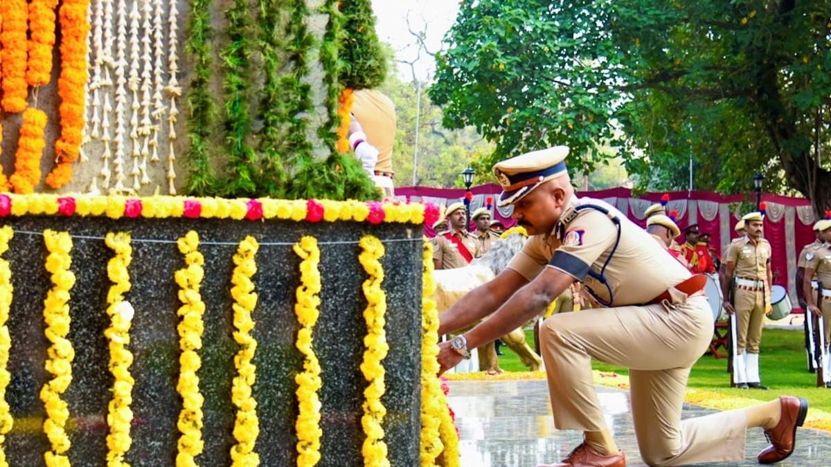 Homage paid to martyrs on Police Commemoration Day in Coimbatore
