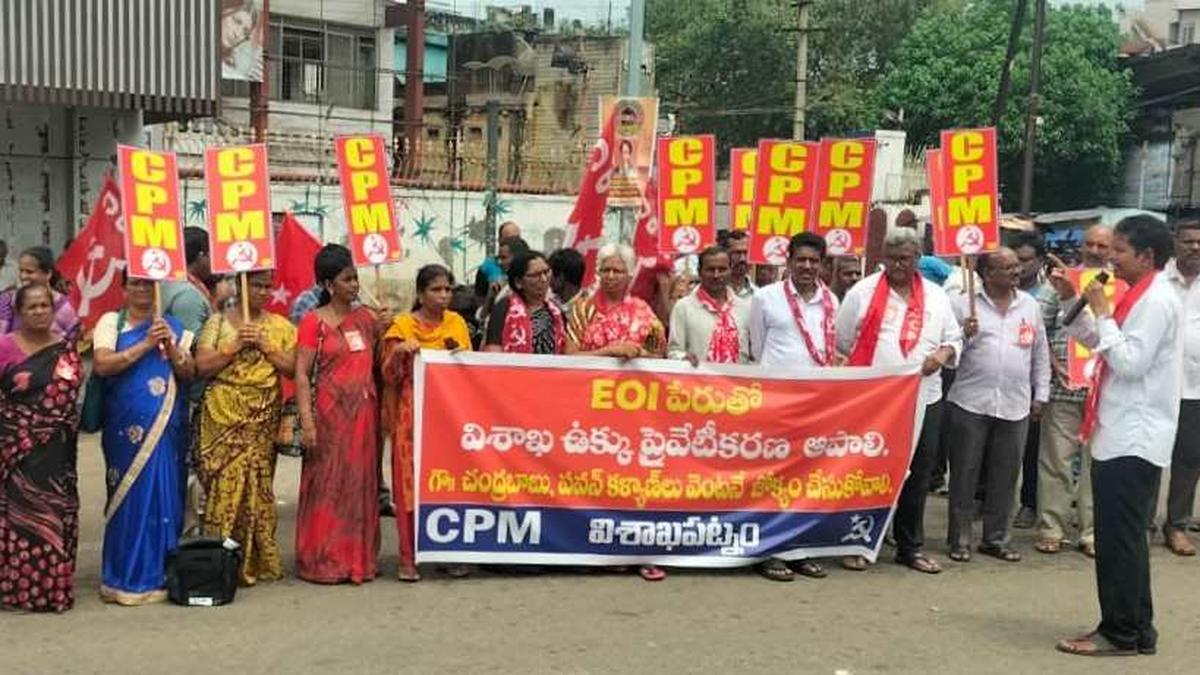 Visakhapatnam Steel Plant’s survival at stake as outsourcing fuels privatisation fears