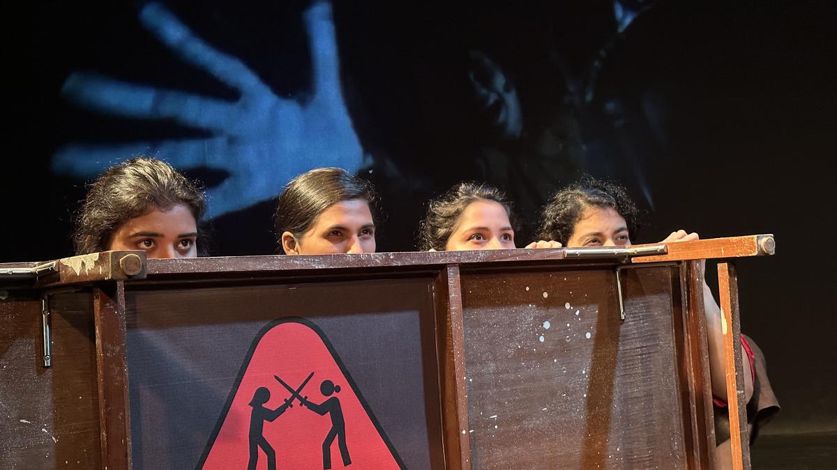 A still from the play