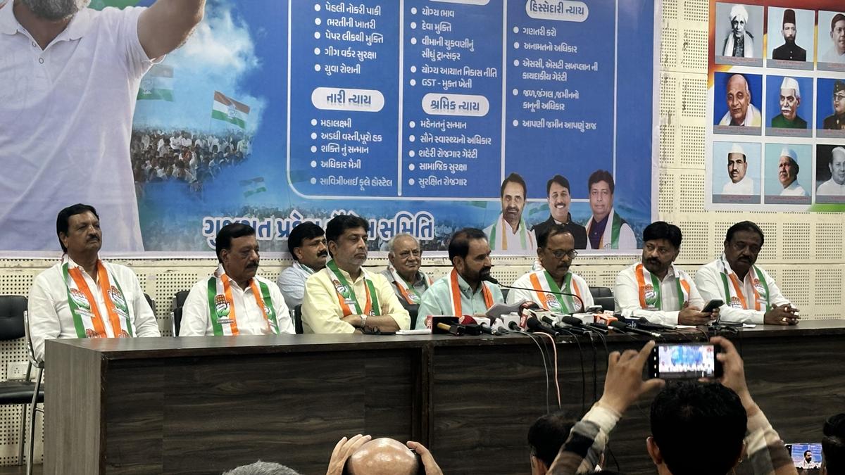 Massive corruption in allotment of land plots by Gujarat govt.: Congress