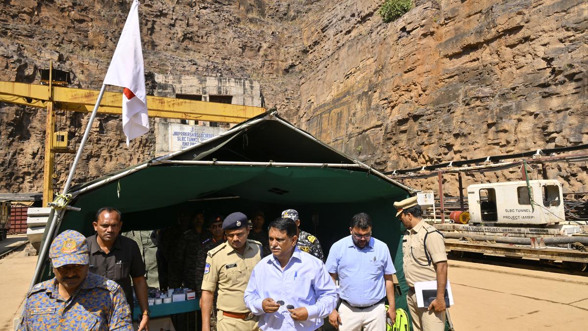 TG writes to Centre to to conduct seismological study to assess cracks and water saturation at SLBC tunnel collapse site