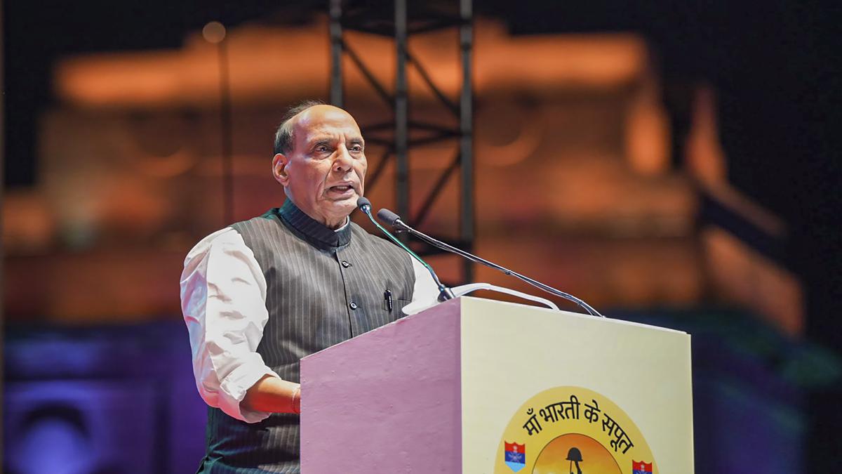 India will give befitting reply to anyone who tries to cast evil eye on it: Rajnath Singh