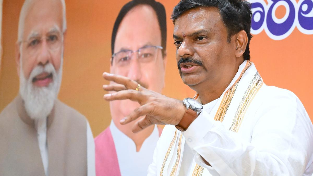 A.P. BJP president to begin State-wide tour from July 26