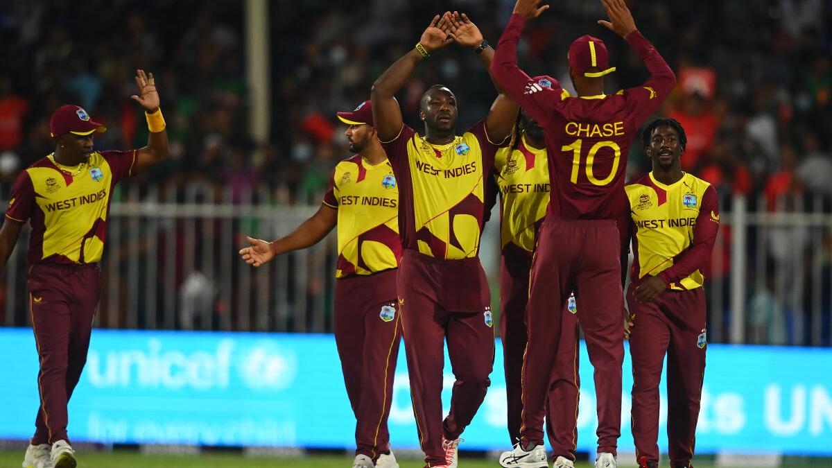 T20 World Cup | West Indies out of T20 World Cup semifinals race after loss to Sri Lanka