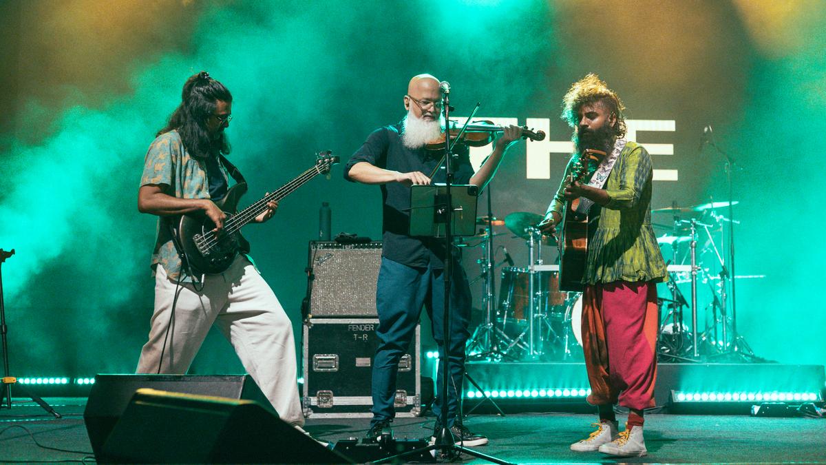 Swarathma in Bengaluru at the Mahindra Percussion Festival