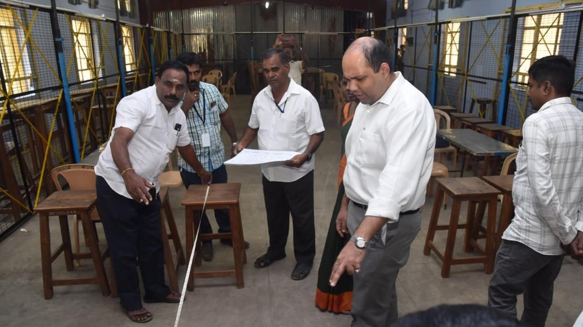 Erode (East) bypoll | Arrangements at counting centre inspected