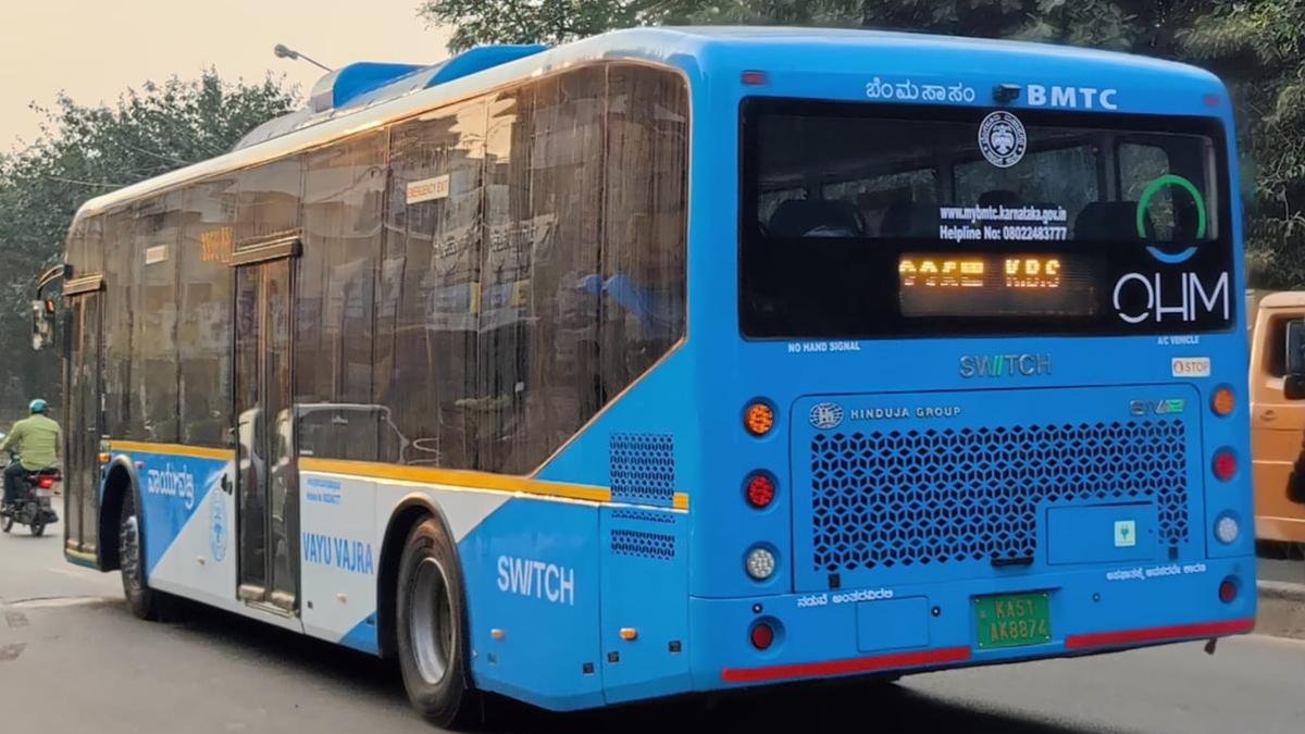 BMTC launches first air-conditioned electric buses in Bengaluru on trial run