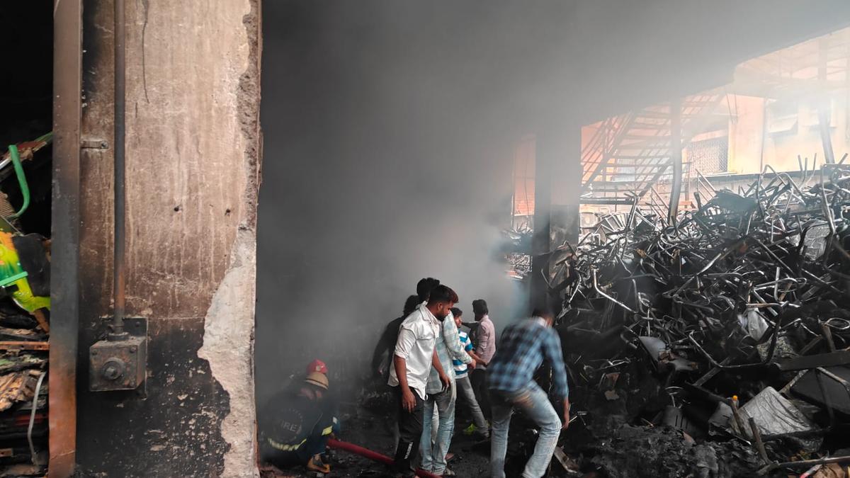 Nampally fire: 19 hours on, two-floor cellar still inaccessible as earthmovers deployed