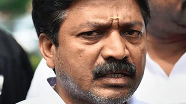 AIADMK MP C.Ve. Shanmugam moves Madras HC seeking CBI probe into ransacking of party office