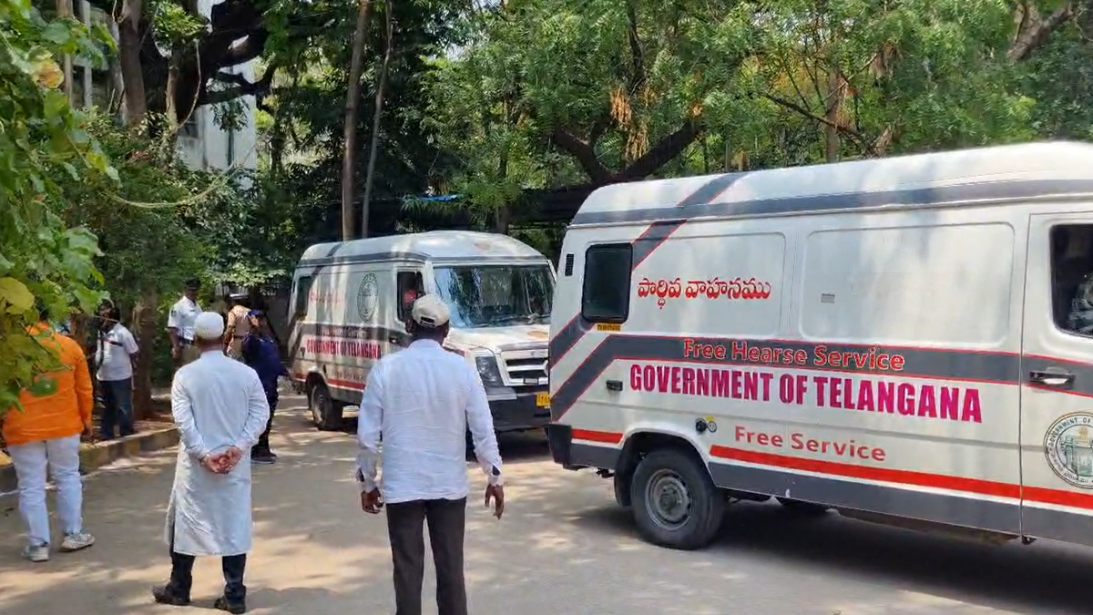 Hyderabad fire: Tears, chaos and questions at Osmania General Hospital mortuary after fire tragedy