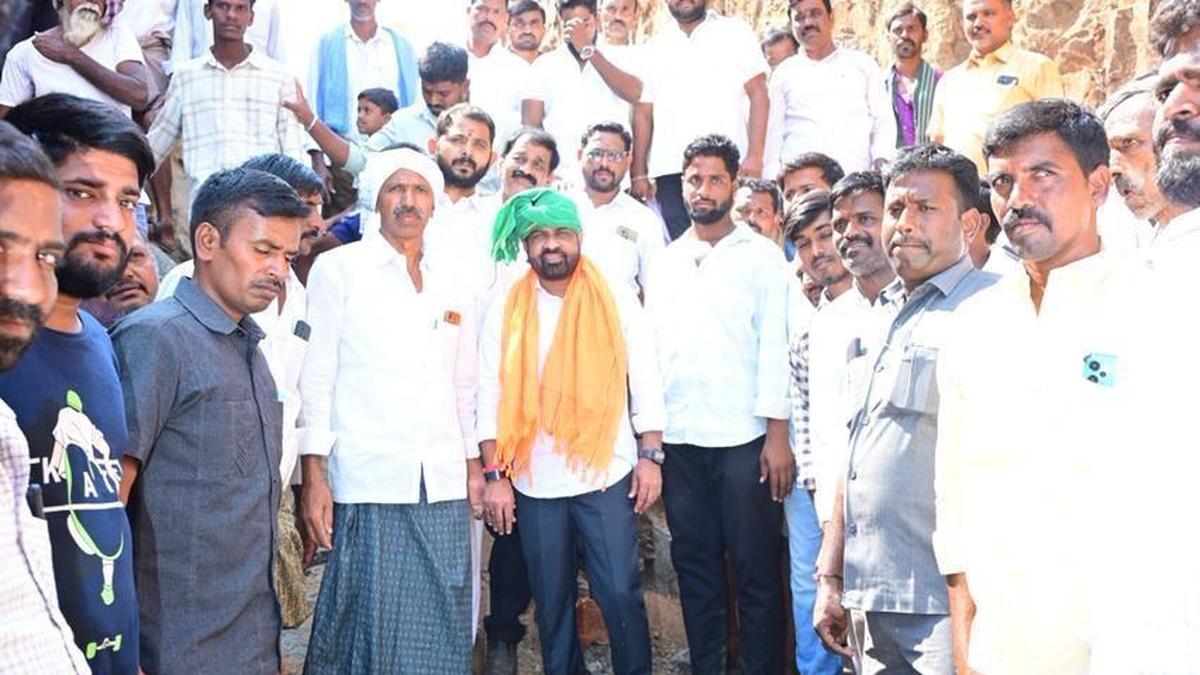 Minister launches feeder canal project to boost water supply in Sathya Sai district