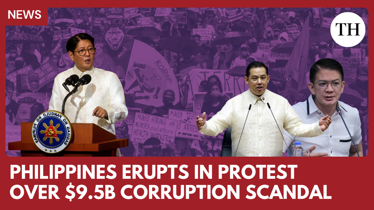 Watch: Massive protests grip Philippines after billions vanish in scam