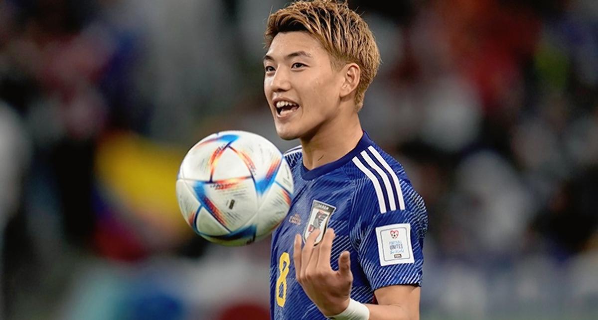 Sizzling show: Japan, propelled by players like Ritsu Doan,  caught the eye with some impressive performances. 