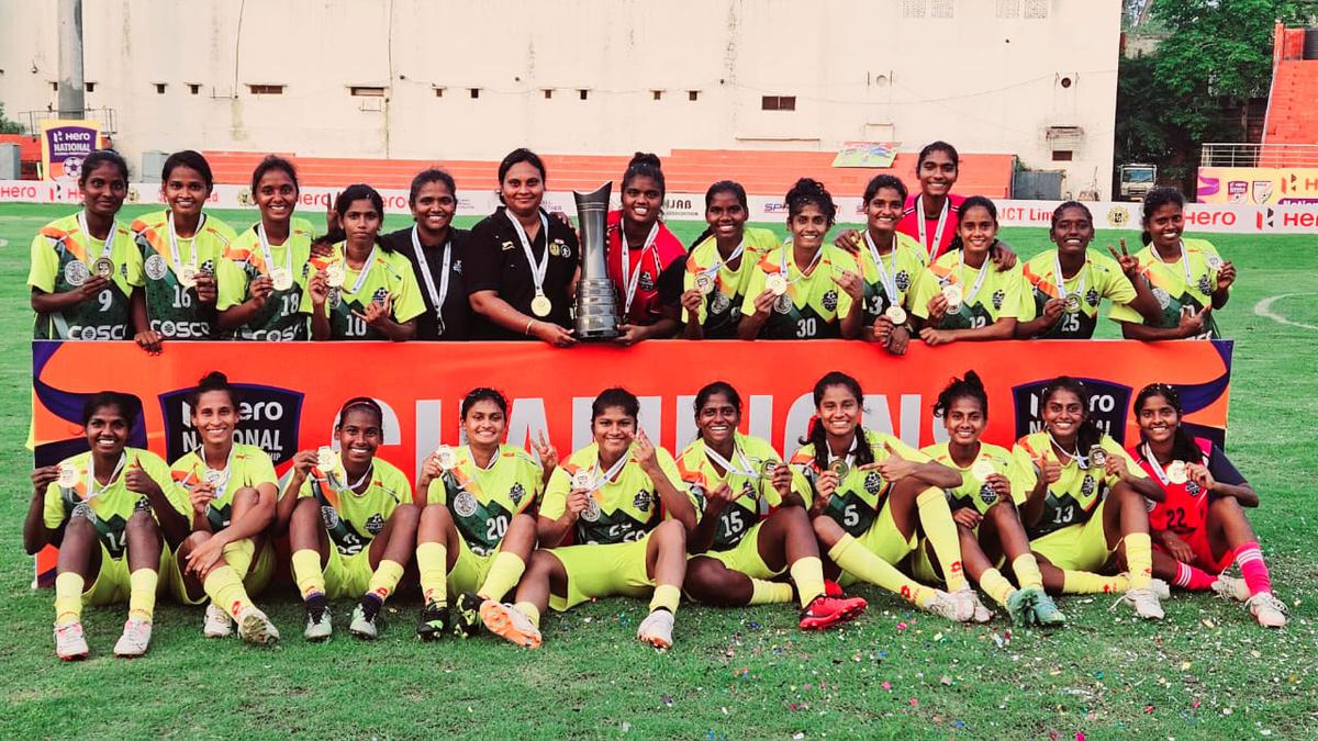 Football | Tamil Nadu roars back to beat Haryana and claim the senior women’s National title