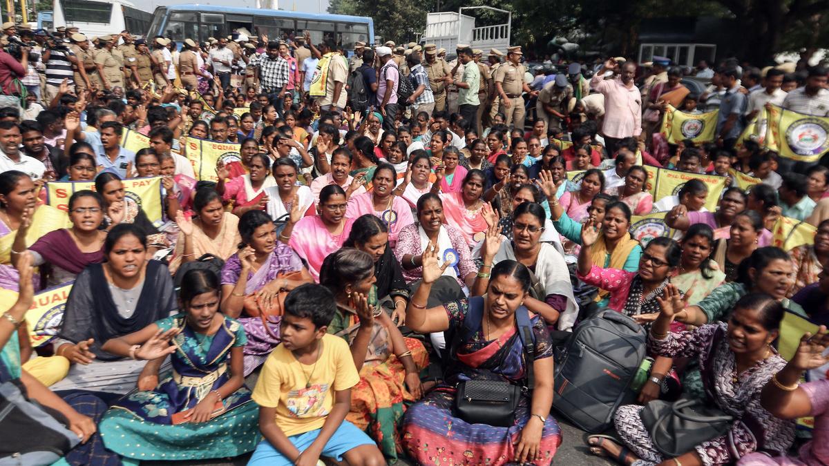Explained: Why are government school teachers protesting in Tamil Nadu