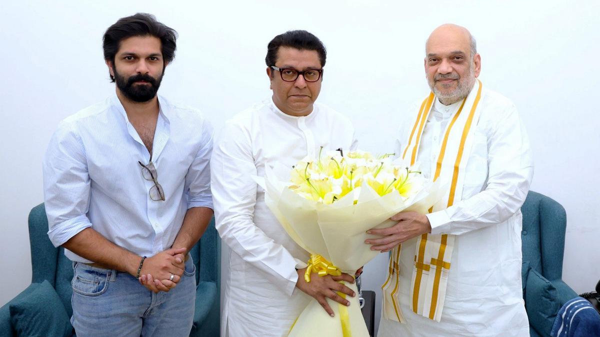 Lok Sabha: Raj Thackeray meets Amit Shah in Delhi as BJP looks to seal alliance with MNS