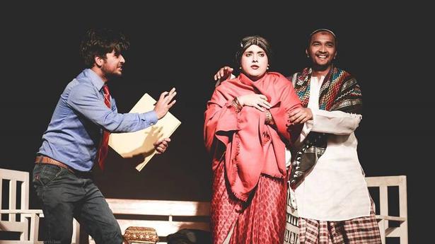 Hyderabad-based theatre group  Darpan’s tryst with  reality on stage