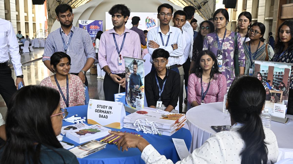 More than 1,500 students seek information for higher studies abroad at The Hindu Education Plus International Education Fair