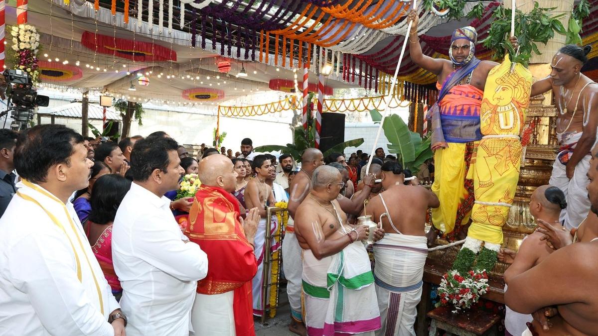 Srinivasa Mangapuram Brahmotsavam off to a colourful start