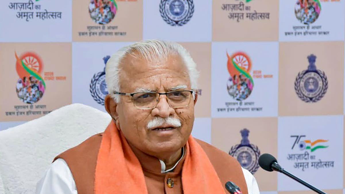 Haryana CM accuses Congress government of non-transparency in recruitment