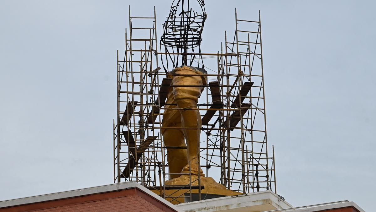 Parashurama statue in Karkala built of brass, not fiberglass as alleged: NITK-Surathkal test report