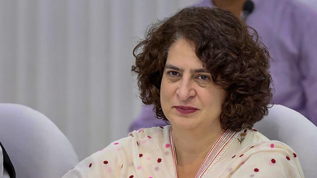 Priyanka Gandhi slams govt over ‘rising debt’