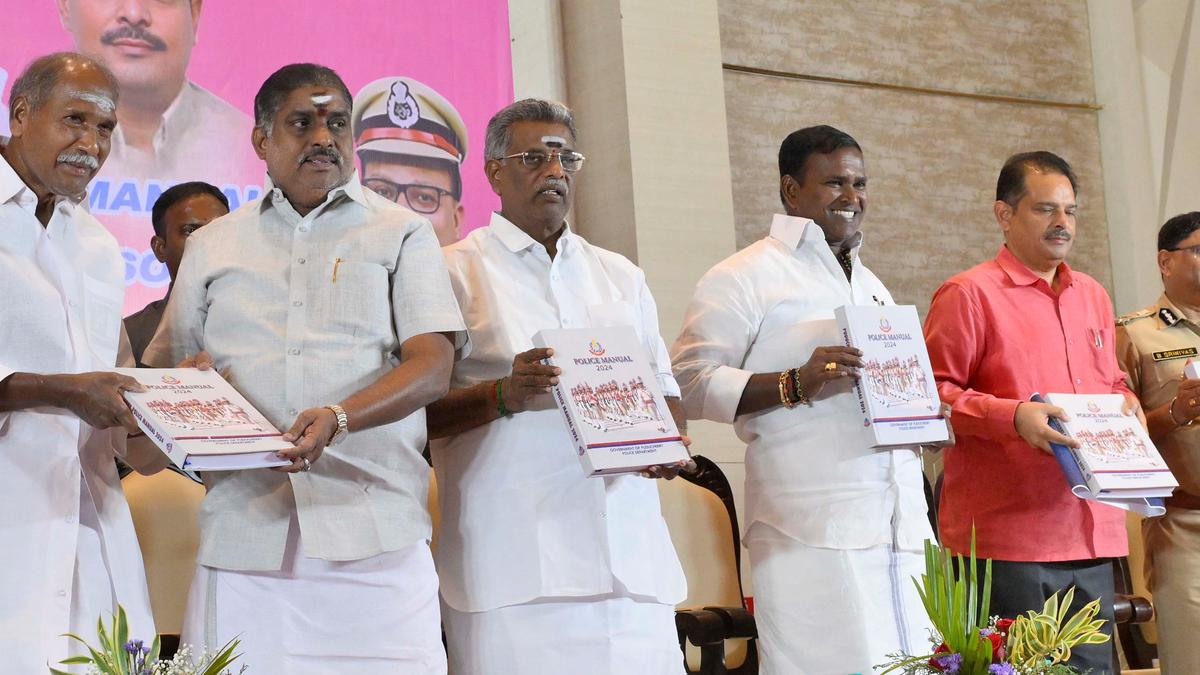 Chief Minister releases Puducherry Police manual