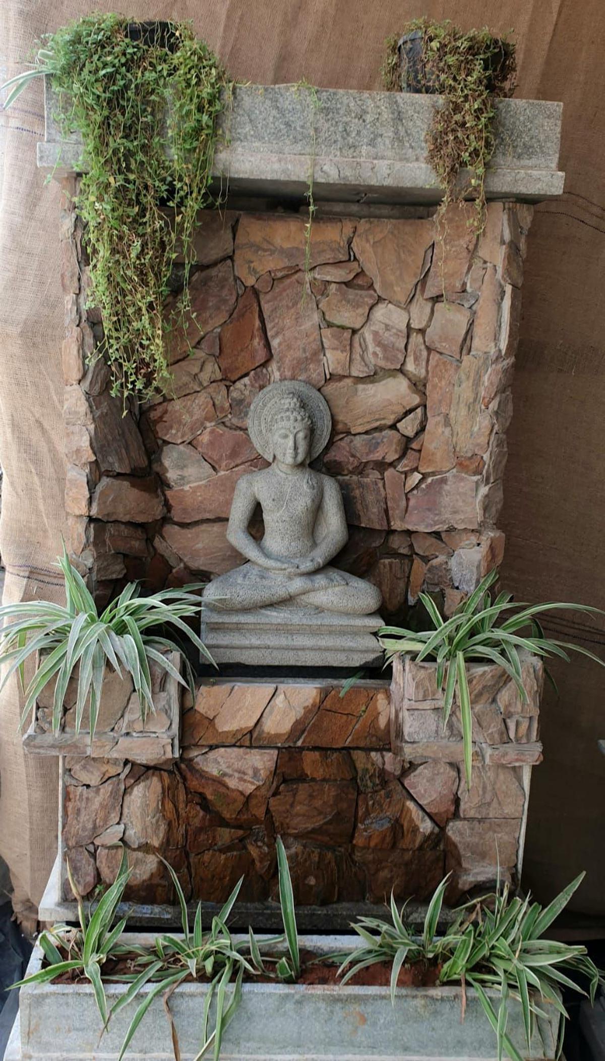 Buddha in stone