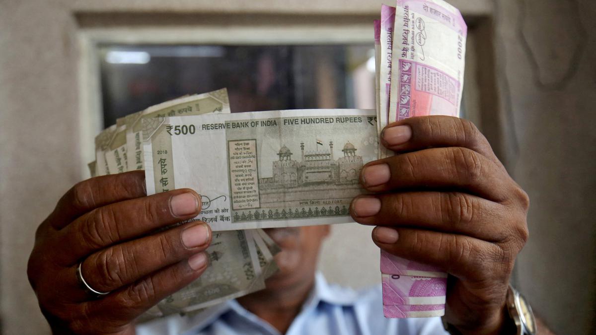 Rupee gains 57 paise to close at 81.78 against U.S. dollar