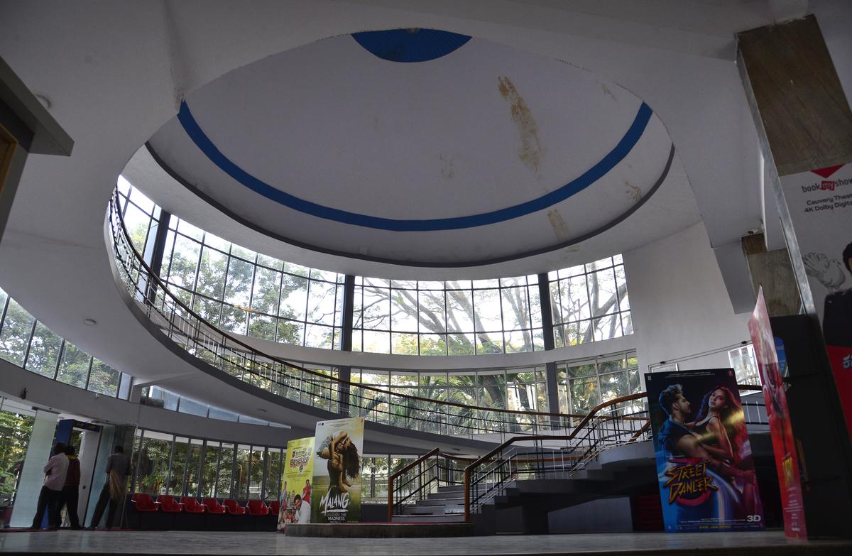 A view of Cauvery Theatre in Bengaluru.