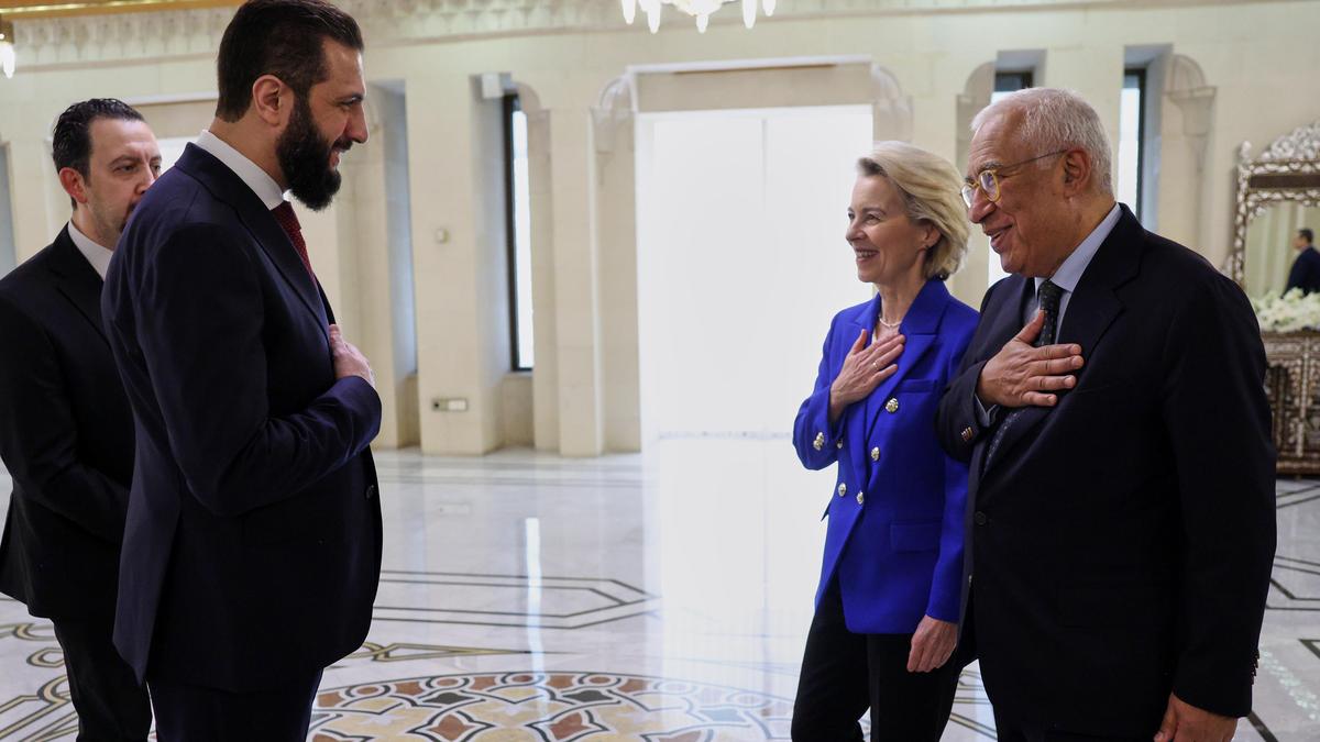 EU chief von der Leyen says Europe to do 'everything it can' to support Syria