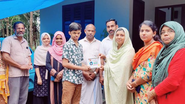 Honours knock at the doors of differently abled winners at Kodiyathur in Kozhikode