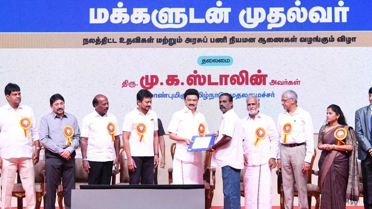 T.N. creating employment opportunities for youth: CM Stalin