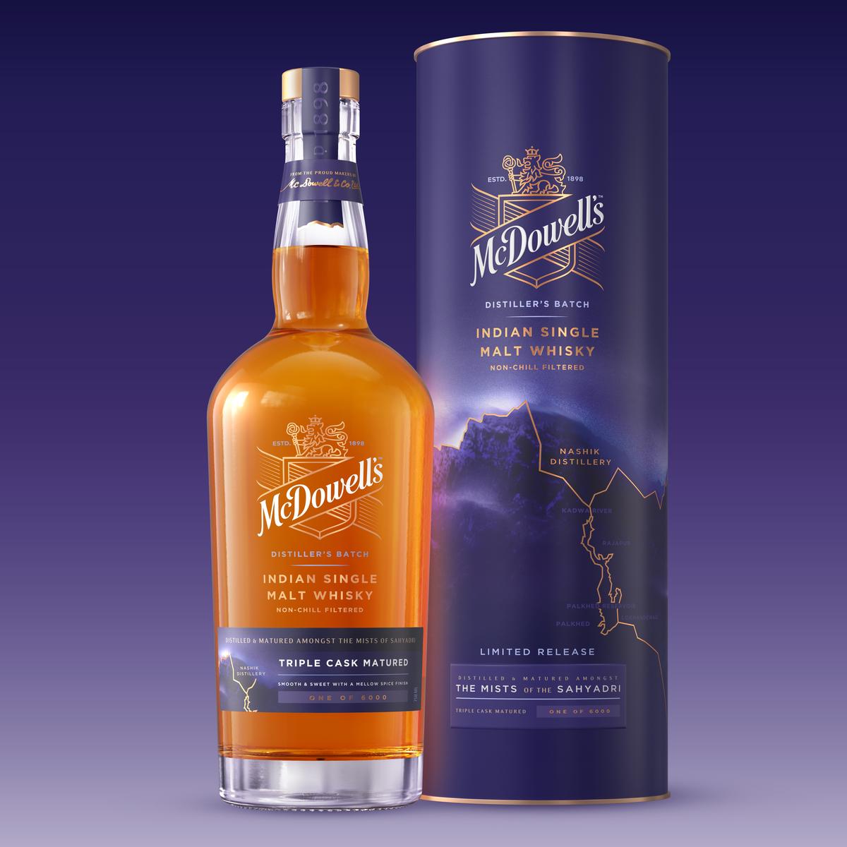 McDowell’s unveils India’s first luxury single malt whisky aged in wine ...